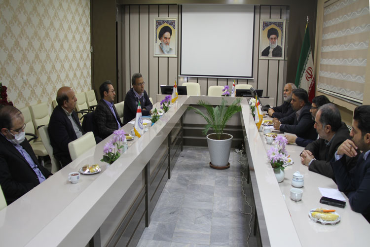 دیدار اعضای شورای شهر بجستان با دکتر احمدی