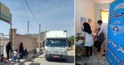 هدیه جهادگران سلامت به نقاط محروم بجستان در دهه کرامت / 120 نفر از اهالی روستای  نوق ویزیت شدند